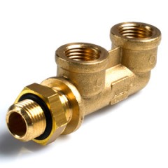 Адаптеры Sirit угловые с внутренней и наружной резьбой